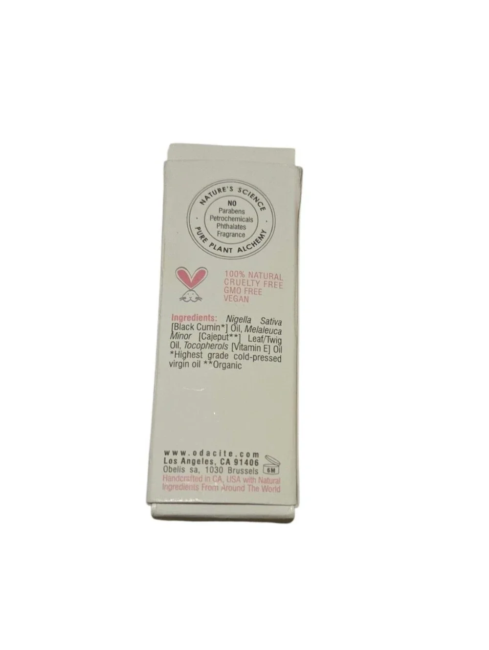 Odacité Bl+C Black Cumin Cajeput Facial Serum Concentrate Acne Pimples 5ml